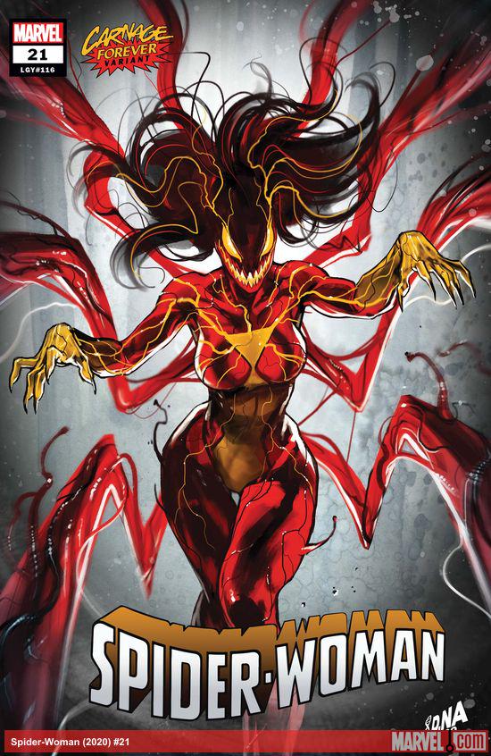 Spider-Woman #21 Carnage Forever Variant