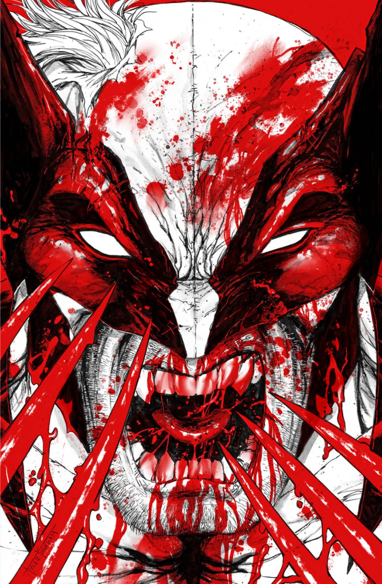 Wolverine: Black, White, and Blood #1 Virgin Variant by Tyler Kirkham