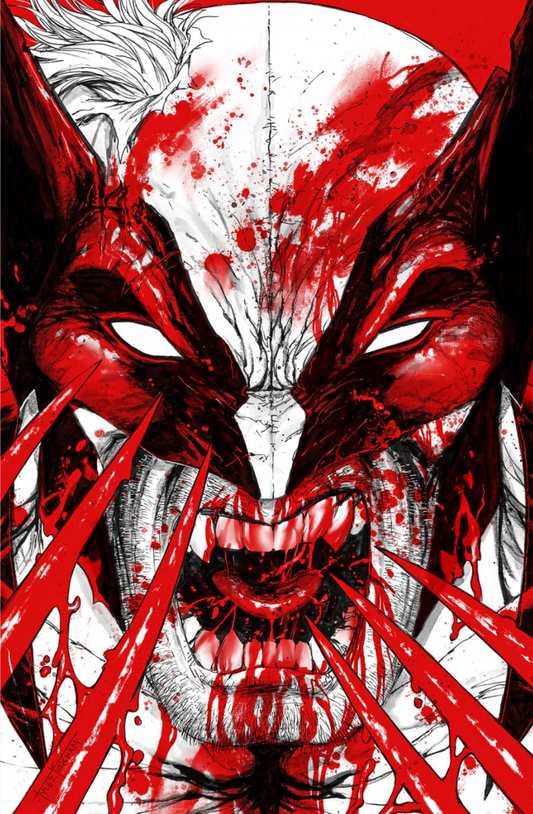 Wolverine: Black, White, and Blood #1 Virgin Variant by Tyler Kirkham