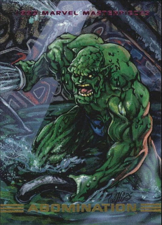 1993 Marvel Masterpieces Abomination #61