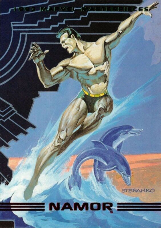 1993 Marvel Masterpieces Namor #9